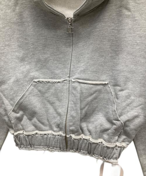 darich（ダーリッチ）darich (ダーリッチ) DDジップスウェットパーカー＆スウェットミニスカートセットアップj グレー サイズ:FREE 未使用品の古着・服飾アイテム