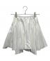 darich (ダーリッチ) ランダムヘムミニスカート ホワイト サイズ:FREE-L 未使用品：5000円