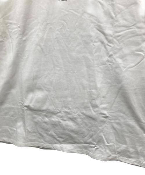 darich（ダーリッチ）darich (ダーリッチ) ハートモチーフロングTシャツ ホワイト サイズ:FREE 未使用品の古着・服飾アイテム