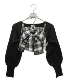 darich（ダーリッチ）の古着「ビッグリボンアンサンブル」｜ブラック