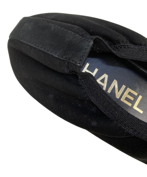 CHANEL（シャネル）CHANEL (シャネル) パンプス ブラック サイズ:381/2の古着・服飾アイテム