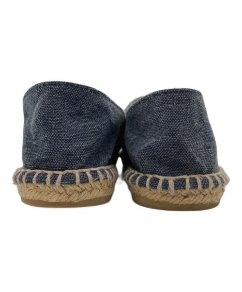 CHANEL（シャネル）CHANEL (シャネル) エスパドリーユ ブルー サイズ:38の古着・服飾アイテム