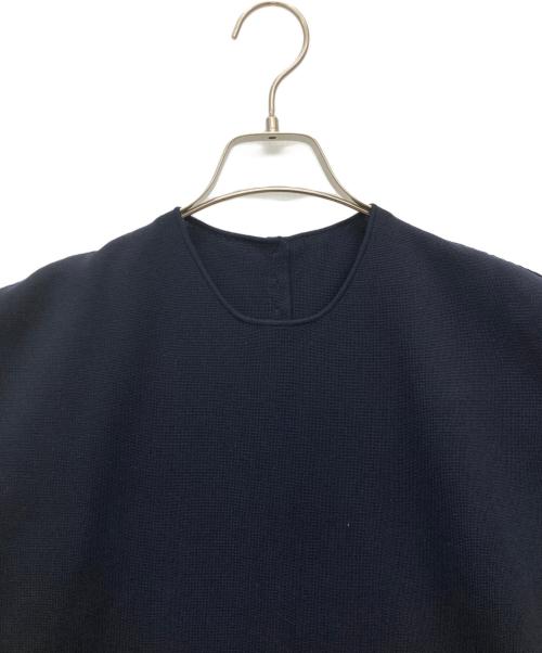 BALLSEY（ボールジィ）BALLSEY (ボールジィ) パール コンビ フレンチスリーブ ブルー サイズ:FREE 未使用品の古着・服飾アイテム