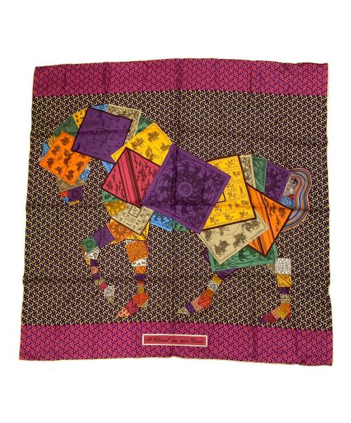 HERMES（エルメス）HERMES (エルメス) シルクスカーフ カレ90の古着・服飾アイテム