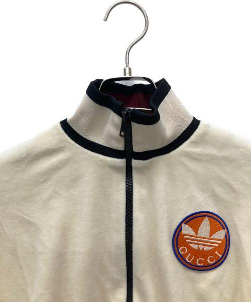 GUCCI（グッチ）GUCCI (グッチ) adidas (アディダス) トラックジャケット ベージュ サイズ:Mの古着・服飾アイテム