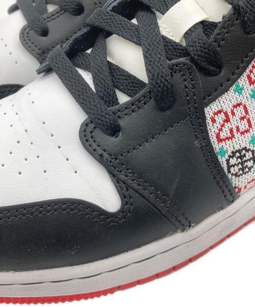 NIKE（ナイキ）NIKE (ナイキ)  GS エアジョーダン1 ミッド SE  レッド×ホワイト サイズ:24㎝の古着・服飾アイテム