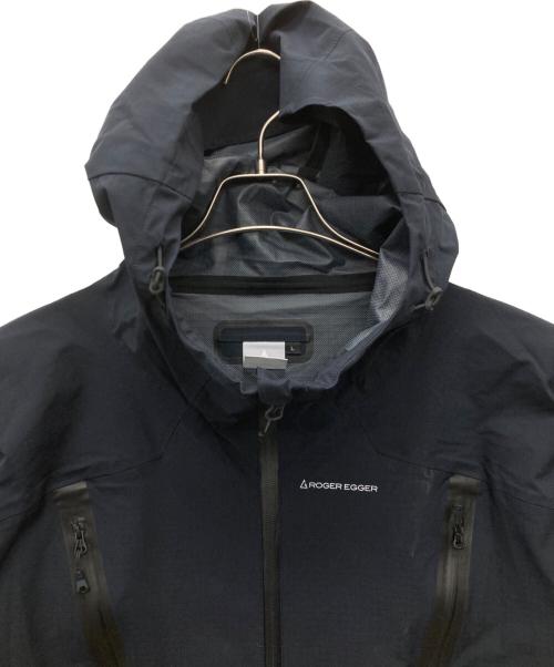 ROGER EGGER（ロジャーエーガー）ROGER EGGER (ロジャーエーガー) マウンテンパーカー ブラック サイズ:Lの古着・服飾アイテム