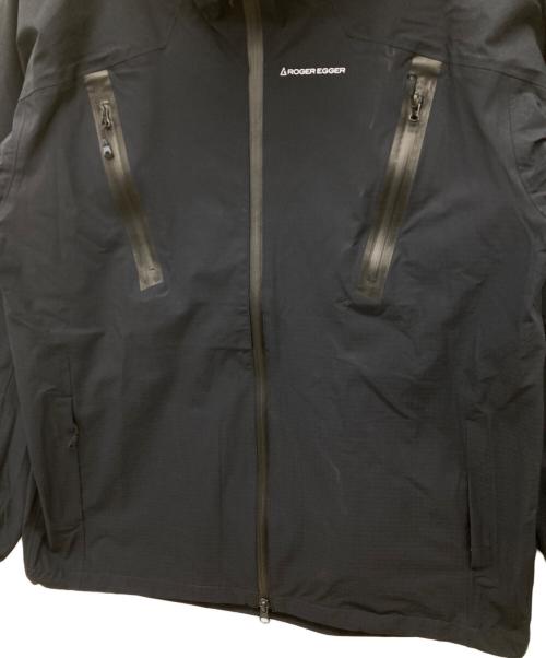 ROGER EGGER（ロジャーエーガー）ROGER EGGER (ロジャーエーガー) マウンテンパーカー ブラック サイズ:Lの古着・服飾アイテム