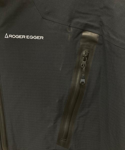 ROGER EGGER（ロジャーエーガー）ROGER EGGER (ロジャーエーガー) マウンテンパーカー ブラック サイズ:Lの古着・服飾アイテム