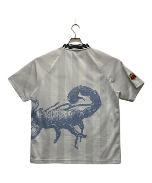 BUTTER GOODS（バターグッズ）BUTTER GOODS (バターグッズ) ゲームシャツ ホワイト サイズ:LARGEの古着・服飾アイテム