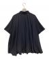 ENFOLD (エンフォルド) BALLOON HALF-SLEEVE BLOUSE ネイビー サイズ:38：12000円