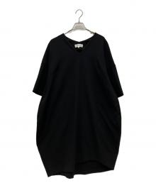 ENFOLD（エンフォルド）の古着「半袖ワンピース」｜ブラック