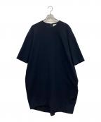 ENFOLDエンフォルド）の古着「半袖ワンピース」｜ネイビー