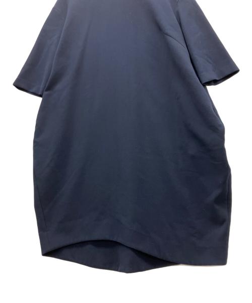 ENFOLD（エンフォルド）ENFOLD (エンフォルド) 半袖ワンピース ネイビー サイズ:36の古着・服飾アイテム