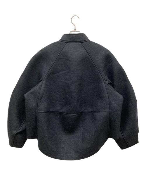 ENFOLD（エンフォルド）ENFOLD (エンフォルド) ウールボンディングショートコート グレー サイズ:38の古着・服飾アイテム