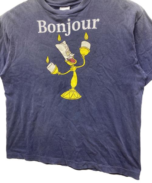 SAINT MICHAEL（セントマイケル）SAINT MICHAEL (セントマイケル) DISNEY (ディズニー) プリントTシャツ ブルー サイズ:Mの古着・服飾アイテム