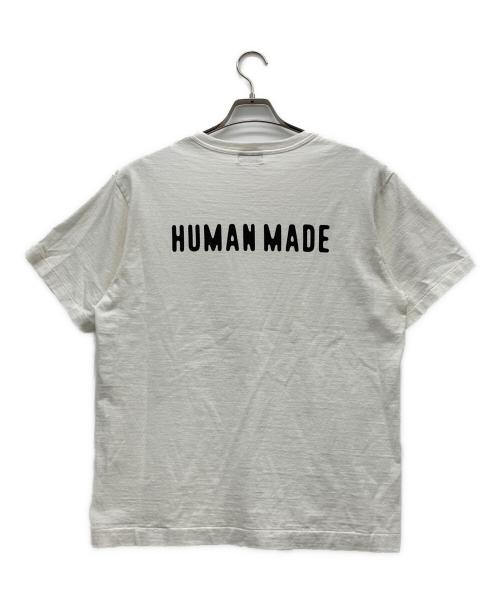 HUMAN MADE（ヒューマンメイド）HUMAN MADE (ヒューマンメイド) 半袖カットソー ホワイト サイズ:Ｍの古着・服飾アイテム