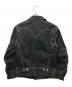 Levi's (リーバイス) COMME des GARCONS (コムデギャルソン) JUNYA WATANABE MAN (ジュンヤワタナベマン) ステッチデザイントラッカージャケット ブラック サイズ:M：15000円