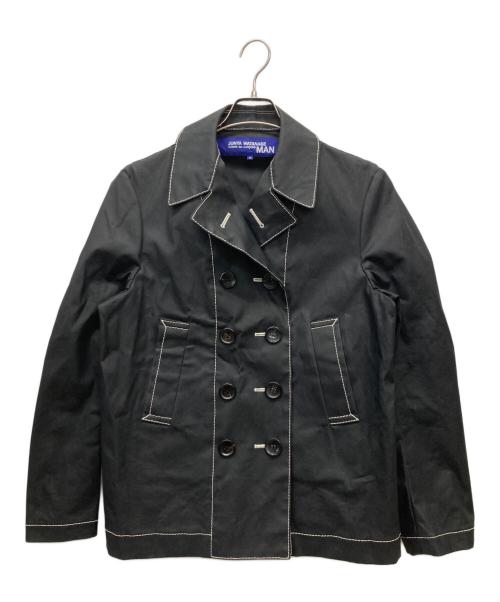 JUNYA WATANABE（ジュンヤワタナベ）JUNYA WATANABE (ジュンヤワタナベ) COMME des GARCONS MAN (コムデギャルソンマン) ジャケット ブラック サイズ:Mの古着・服飾アイテム
