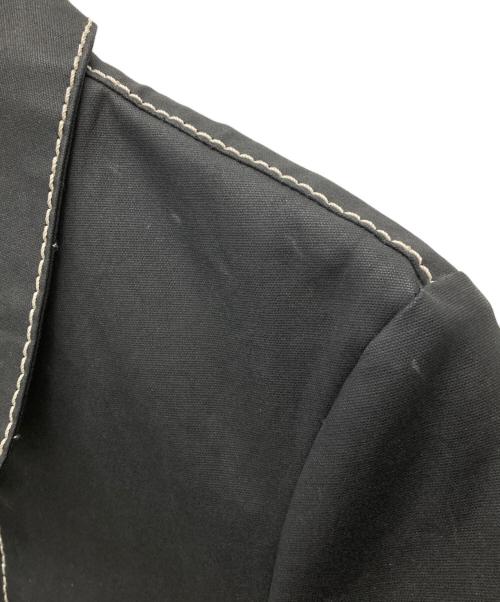 JUNYA WATANABE（ジュンヤワタナベ）JUNYA WATANABE (ジュンヤワタナベ) COMME des GARCONS MAN (コムデギャルソンマン) ジャケット ブラック サイズ:Mの古着・服飾アイテム