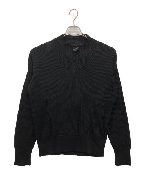 GUCCI（グッチ）GUCCI (グッチ) Vネックニット ブラック サイズ:Mの古着・服飾アイテム