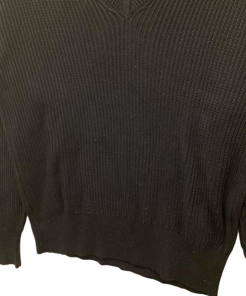 GUCCI（グッチ）GUCCI (グッチ) Vネックニット ブラック サイズ:Mの古着・服飾アイテム