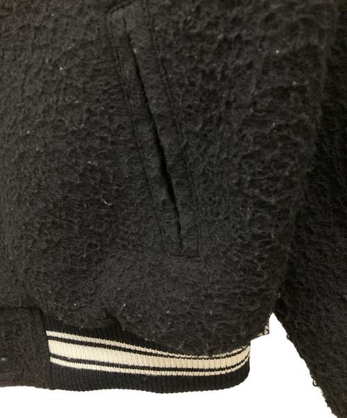 stussy（ステューシー）stussy (ステューシー) スタジャン ブラック サイズ:Mの古着・服飾アイテム