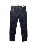 TRUE RELIGIONトゥルー レリジョン）の古着「デニムパンツ」｜インディゴ