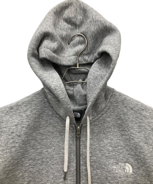 THE NORTH FACE（ザ ノース フェイス）THE NORTH FACE (ザ ノース フェイス) スクエアロゴフルジップパーカー ライトグレー サイズ:XXLの古着・服飾アイテム