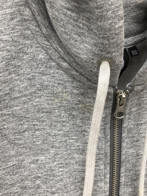 THE NORTH FACE（ザ ノース フェイス）THE NORTH FACE (ザ ノース フェイス) スクエアロゴフルジップパーカー ライトグレー サイズ:XXLの古着・服飾アイテム