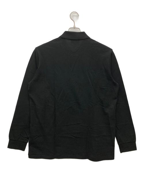 LACOSTE（ラコステ）LACOSTE (ラコステ) 長袖ポロシャツ ブラック サイズ:Lの古着・服飾アイテム