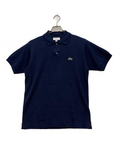 中古・古着通販】LACOSTE (ラコステ) 半袖ポロシャツ ネイビー サイズ