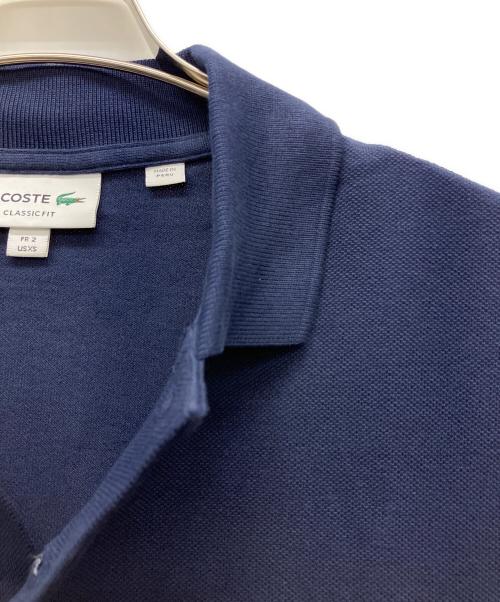 LACOSTE（ラコステ）LACOSTE (ラコステ) 半袖ポロシャツ ネイビー サイズ:XSの古着・服飾アイテム