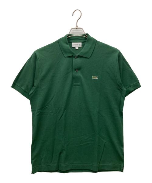 LACOSTE（ラコステ）LACOSTE (ラコステ) 半袖ポロシャツ グリーン サイズ:Mの古着・服飾アイテム