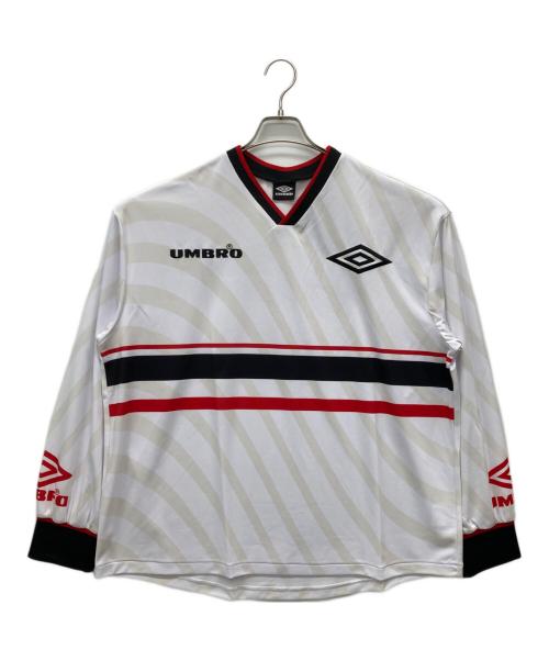 UMBRO（アンブロ）UMBRO (アンブロ) ゲームシャツ ホワイト サイズ:XLの古着・服飾アイテム