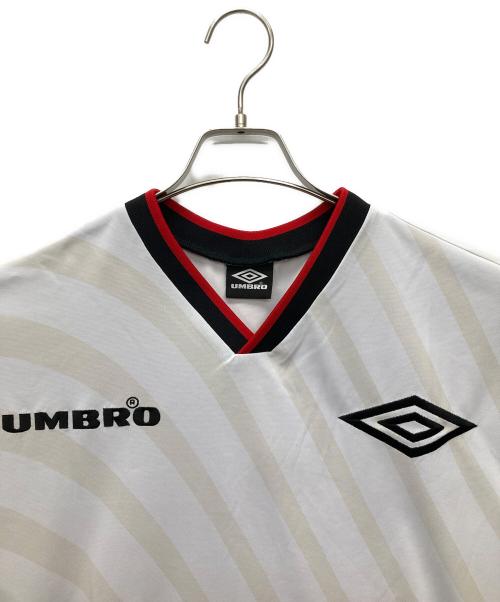 UMBRO（アンブロ）UMBRO (アンブロ) ゲームシャツ ホワイト サイズ:XLの古着・服飾アイテム