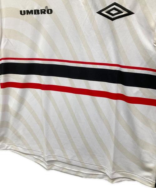 UMBRO（アンブロ）UMBRO (アンブロ) ゲームシャツ ホワイト サイズ:XLの古着・服飾アイテム