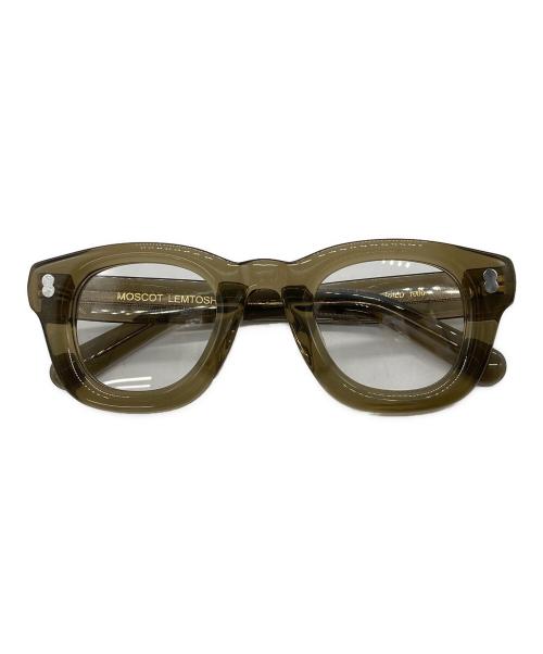 MOSCOT lemtosh（モスコット レムトッシュ）MOSCOT lemtosh (モスコット レムトッシュ) 伊達眼鏡 オリーブの古着・服飾アイテム