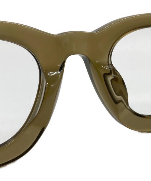 MOSCOT lemtosh（モスコット レムトッシュ）MOSCOT lemtosh (モスコット レムトッシュ) 伊達眼鏡 オリーブの古着・服飾アイテム