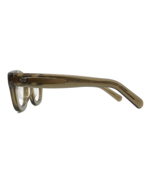 MOSCOT lemtosh（モスコット レムトッシュ）MOSCOT lemtosh (モスコット レムトッシュ) 伊達眼鏡 オリーブの古着・服飾アイテム