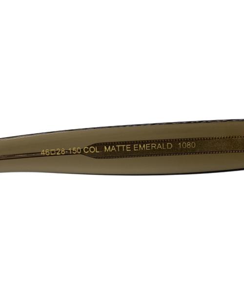 MOSCOT lemtosh（モスコット レムトッシュ）MOSCOT lemtosh (モスコット レムトッシュ) 伊達眼鏡 オリーブの古着・服飾アイテム