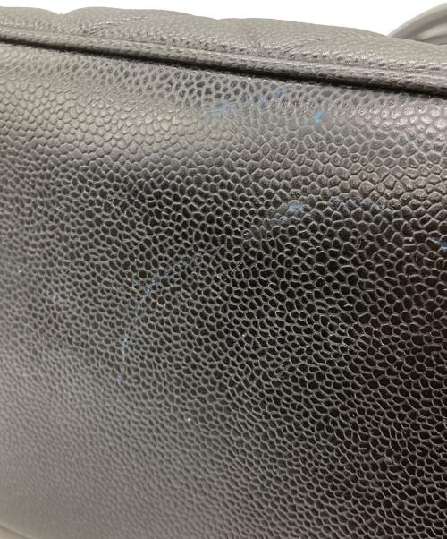 CHANEL（シャネル）CHANEL (シャネル) ミディアムトートバッグ ブラックの古着・服飾アイテム