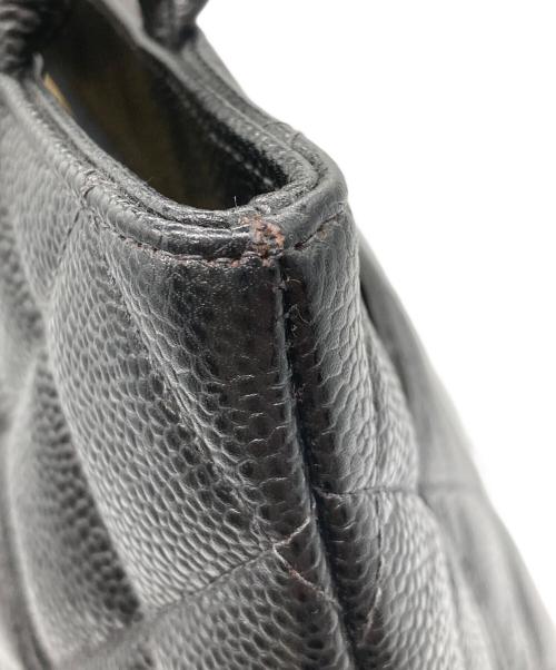 CHANEL（シャネル）CHANEL (シャネル) ミディアムトートバッグ ブラックの古着・服飾アイテム