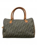 Christian Diorクリスチャン ディオール）の古着「ボストンバッグ」｜ブラック×ブラウン