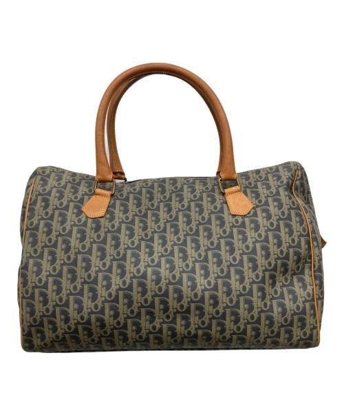 Christian Dior（クリスチャン ディオール）Christian Dior (クリスチャン ディオール) ボストンバッグ ブラック×ブラウンの古着・服飾アイテム