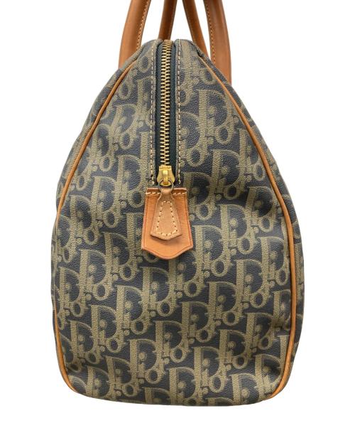 Christian Dior（クリスチャン ディオール）Christian Dior (クリスチャン ディオール) ボストンバッグ ブラック×ブラウンの古着・服飾アイテム