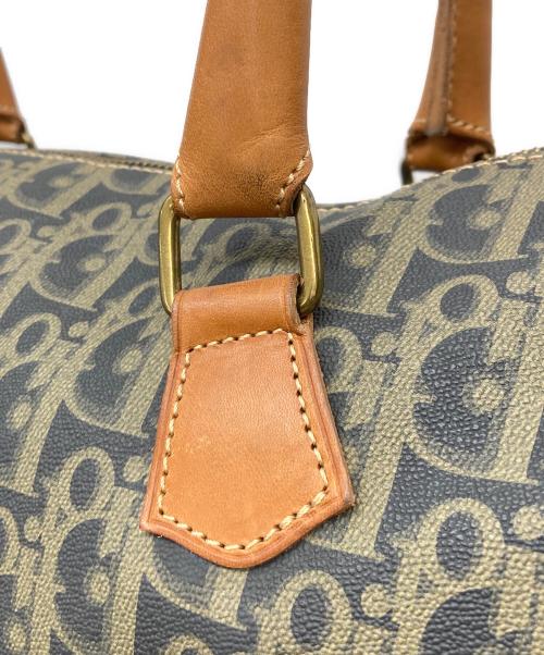 Christian Dior（クリスチャン ディオール）Christian Dior (クリスチャン ディオール) ボストンバッグ ブラック×ブラウンの古着・服飾アイテム