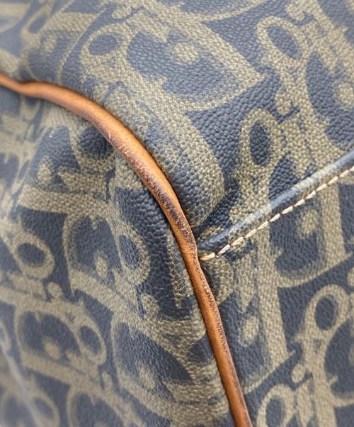 Christian Dior（クリスチャン ディオール）Christian Dior (クリスチャン ディオール) ボストンバッグ ブラック×ブラウンの古着・服飾アイテム