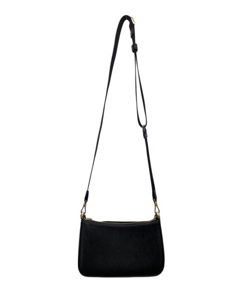 Kate Spade（ケイトスペード）Kate Spade (ケイトスペード) クロスボディバッグ ブラック×ホワイトの古着・服飾アイテム