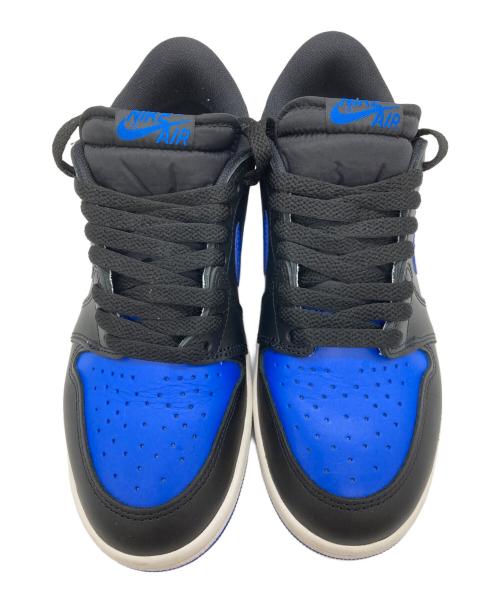NIKE（ナイキ）NIKE (ナイキ) エアジョーダン1 ロー '85 ブルー×ブラック サイズ:26㎝の古着・服飾アイテム
